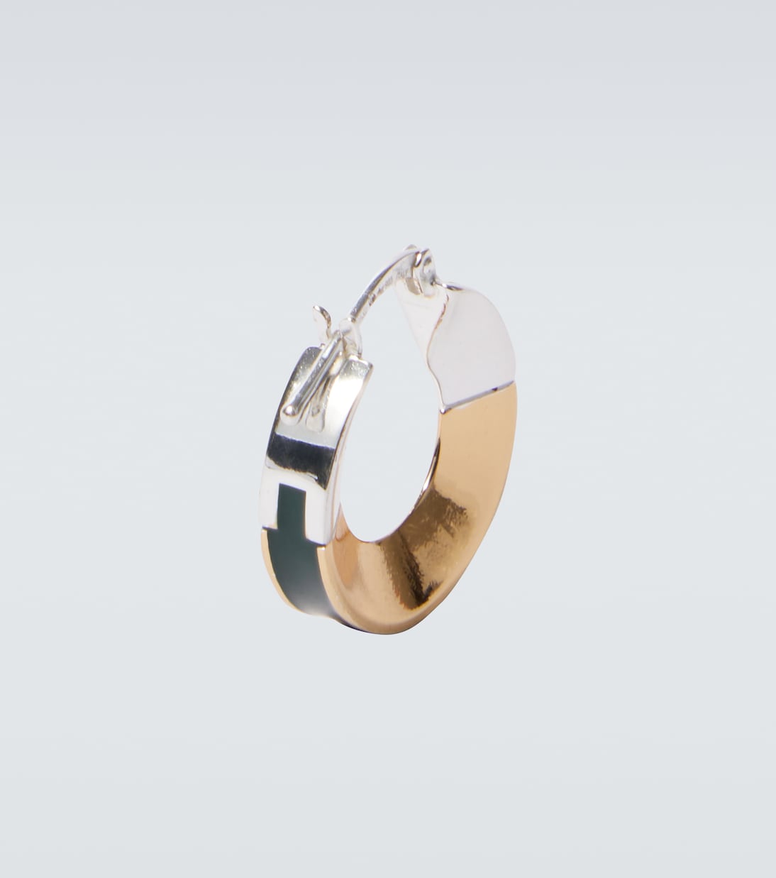 Orecchini Joint in argento sterling bagnati in oro 18kt | Bottega Veneta