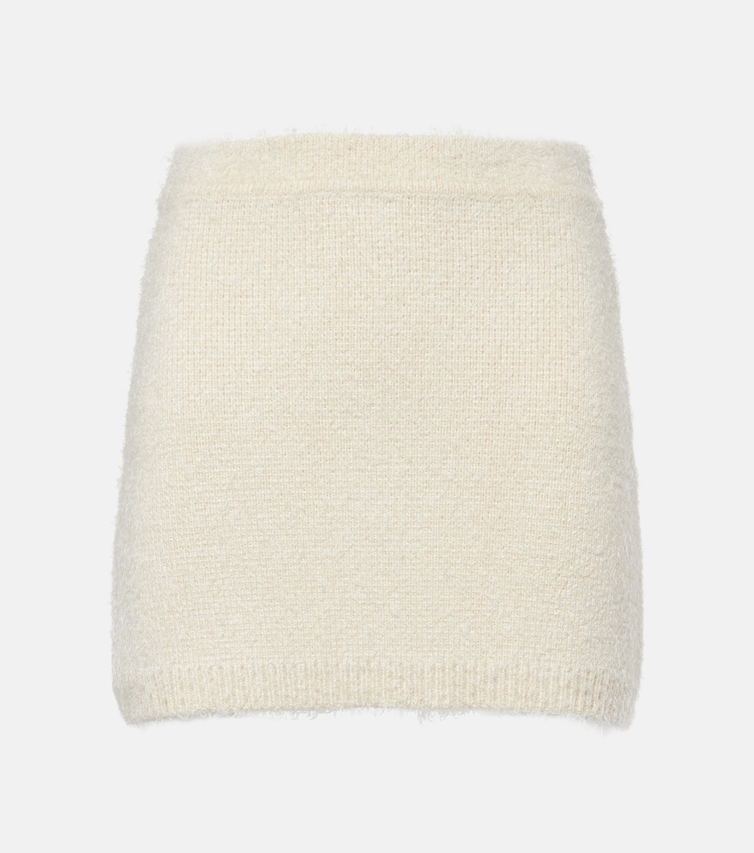 Darrion silk and cashmere miniskirt | Khaite