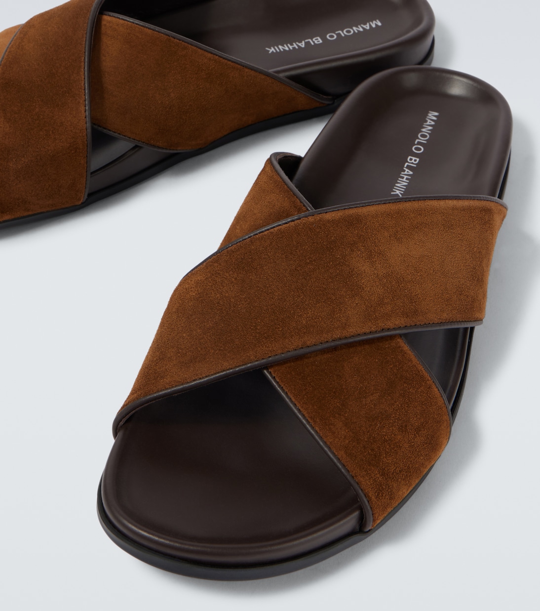 Chiltern suede sandals | Manolo Blahnik