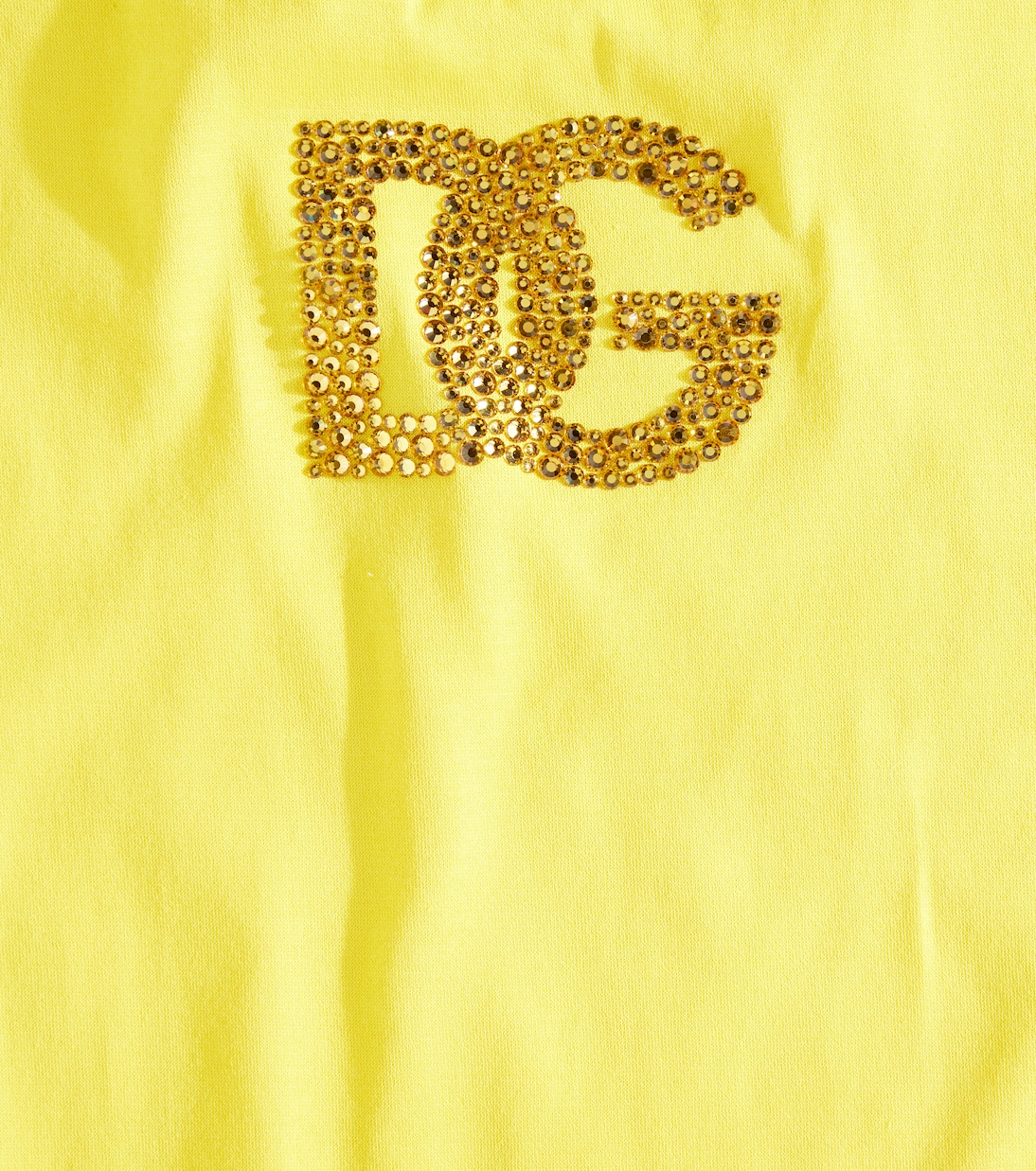 T-shirt DG in jersey di cotone | Dolce&Gabbana Kids