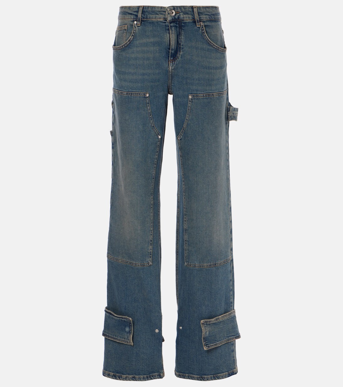 Jean droit à taille basse | Blumarine