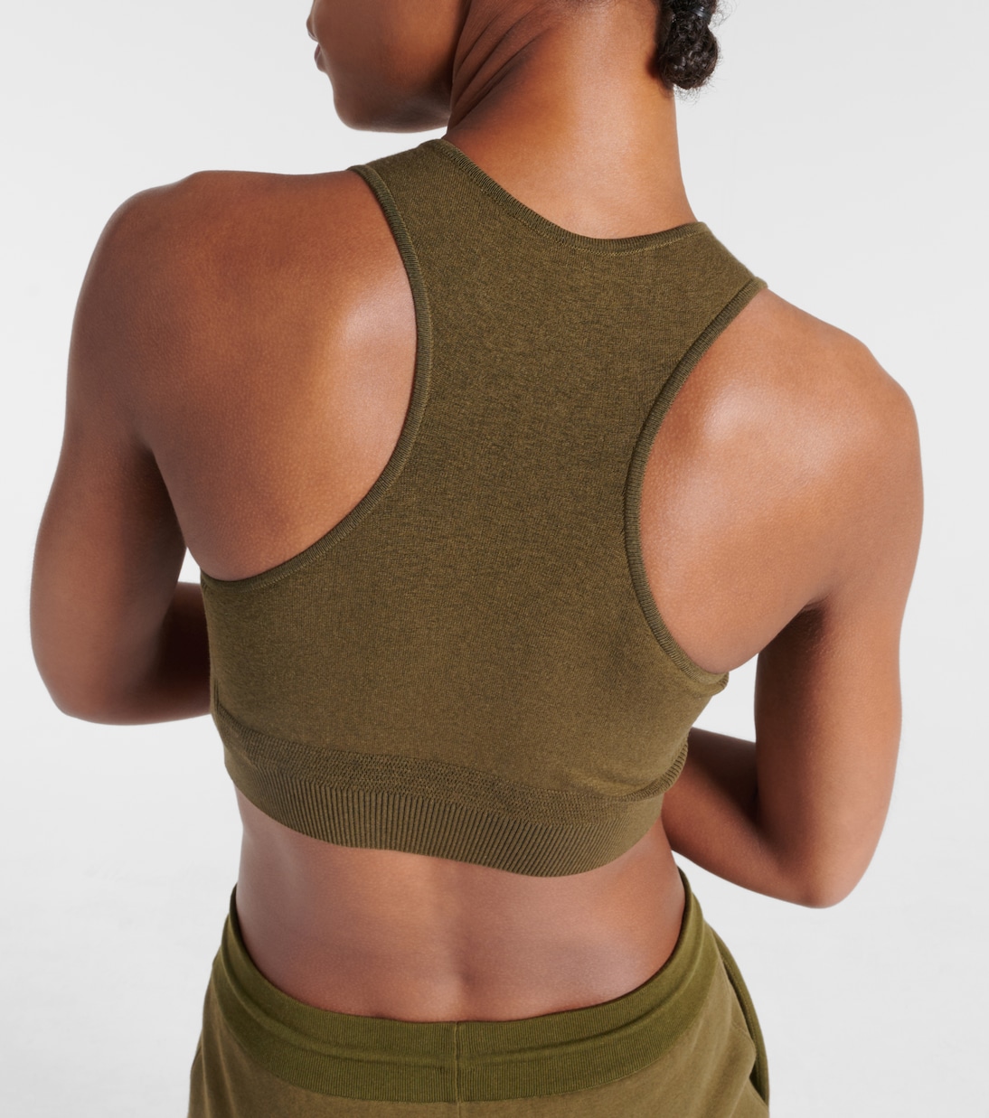 Brassière de sport en soie mélangée | Loro Piana