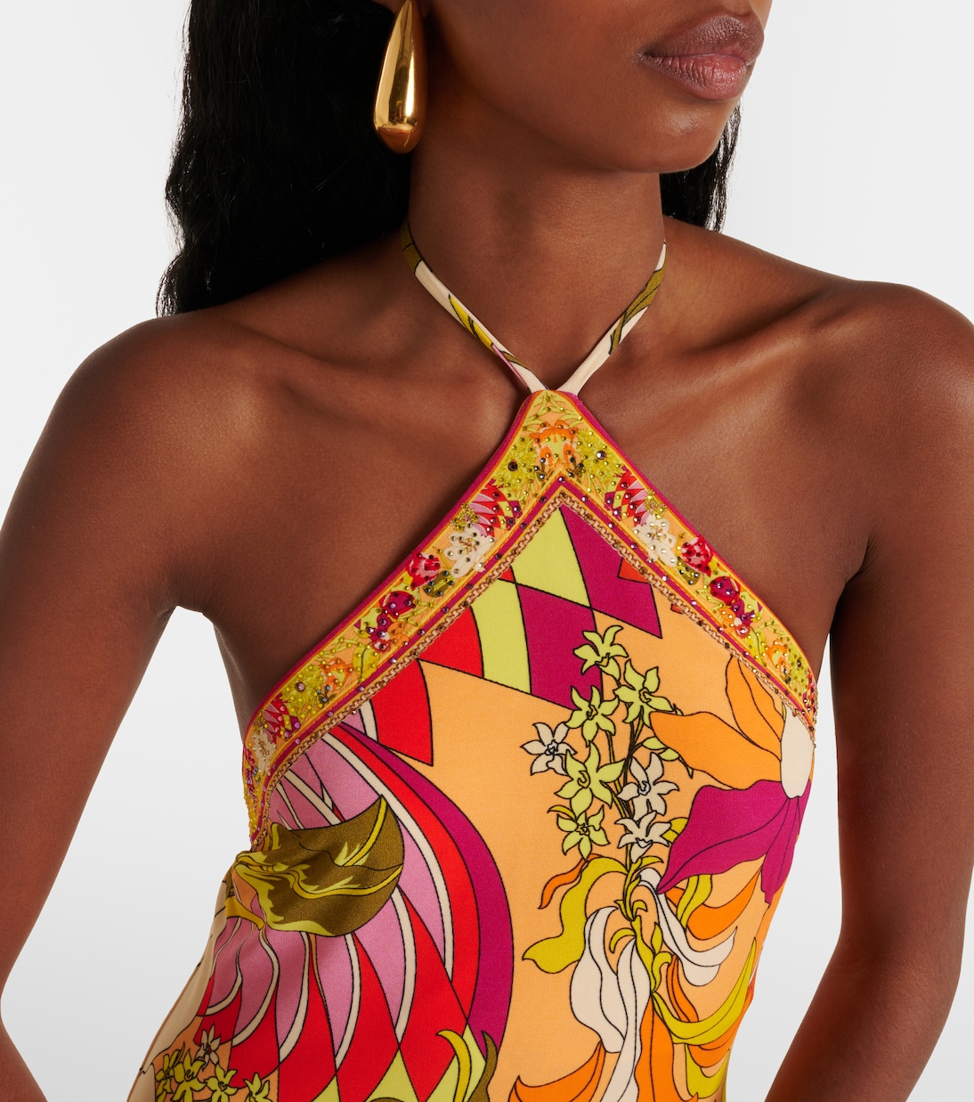 Embellished floral maxi dress | Camilla