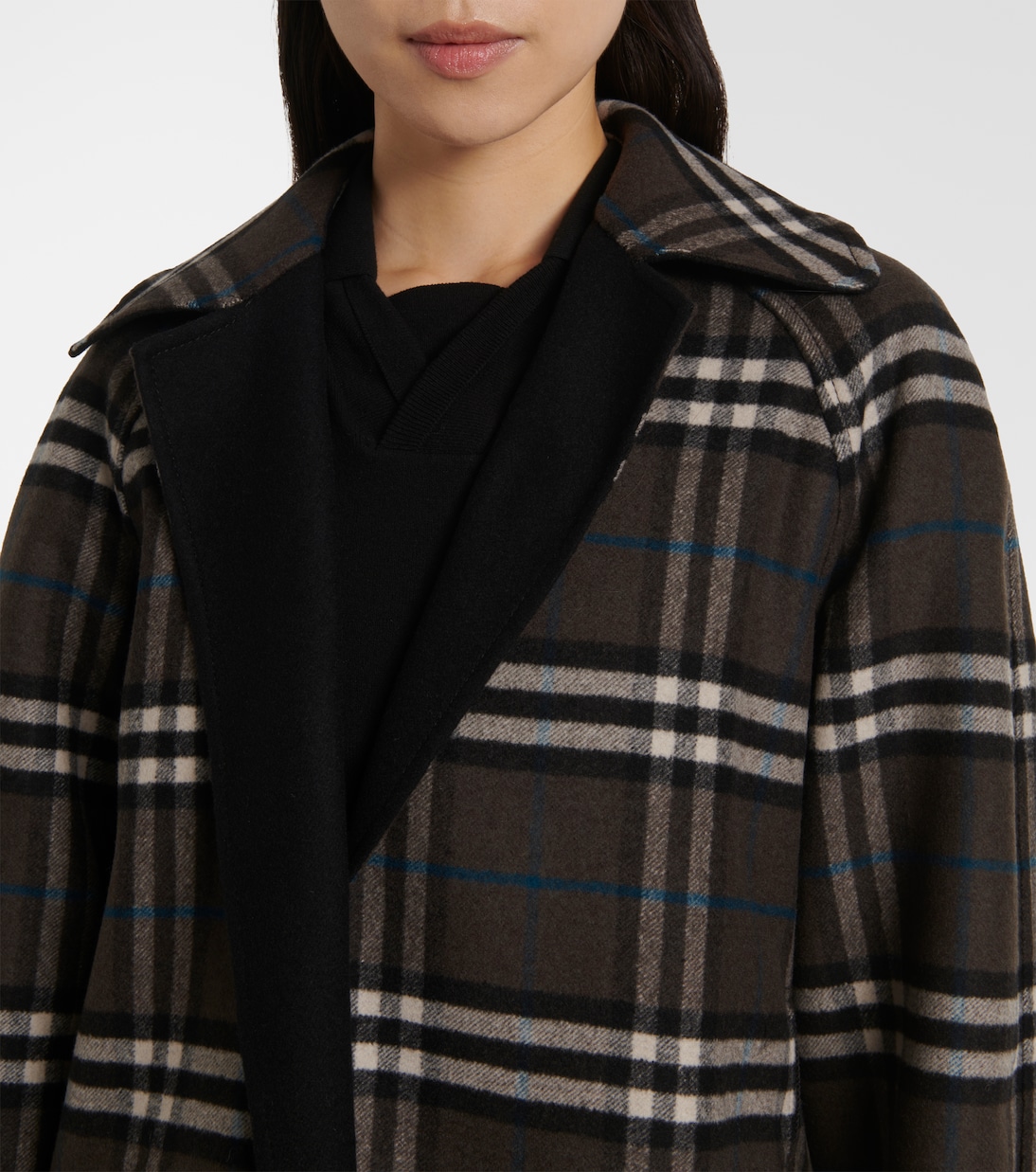 Cappotto a portafoglio in lana | Burberry