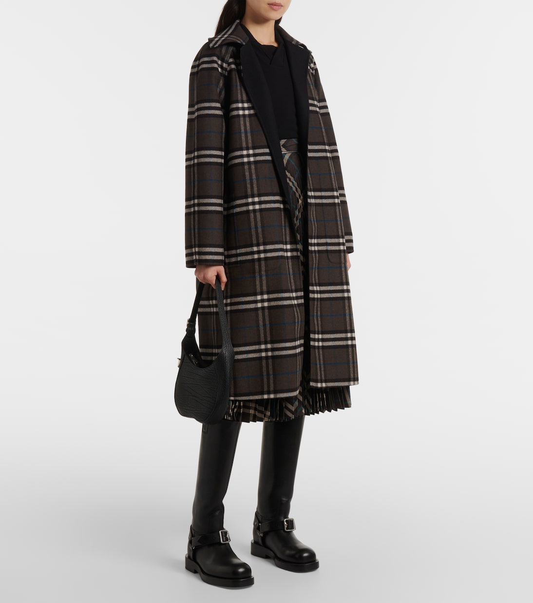Cappotto a portafoglio in lana | Burberry