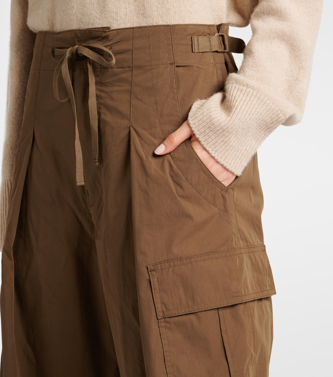 Pantaloni cargo Rebecca in misto cotone | Marant Etoile