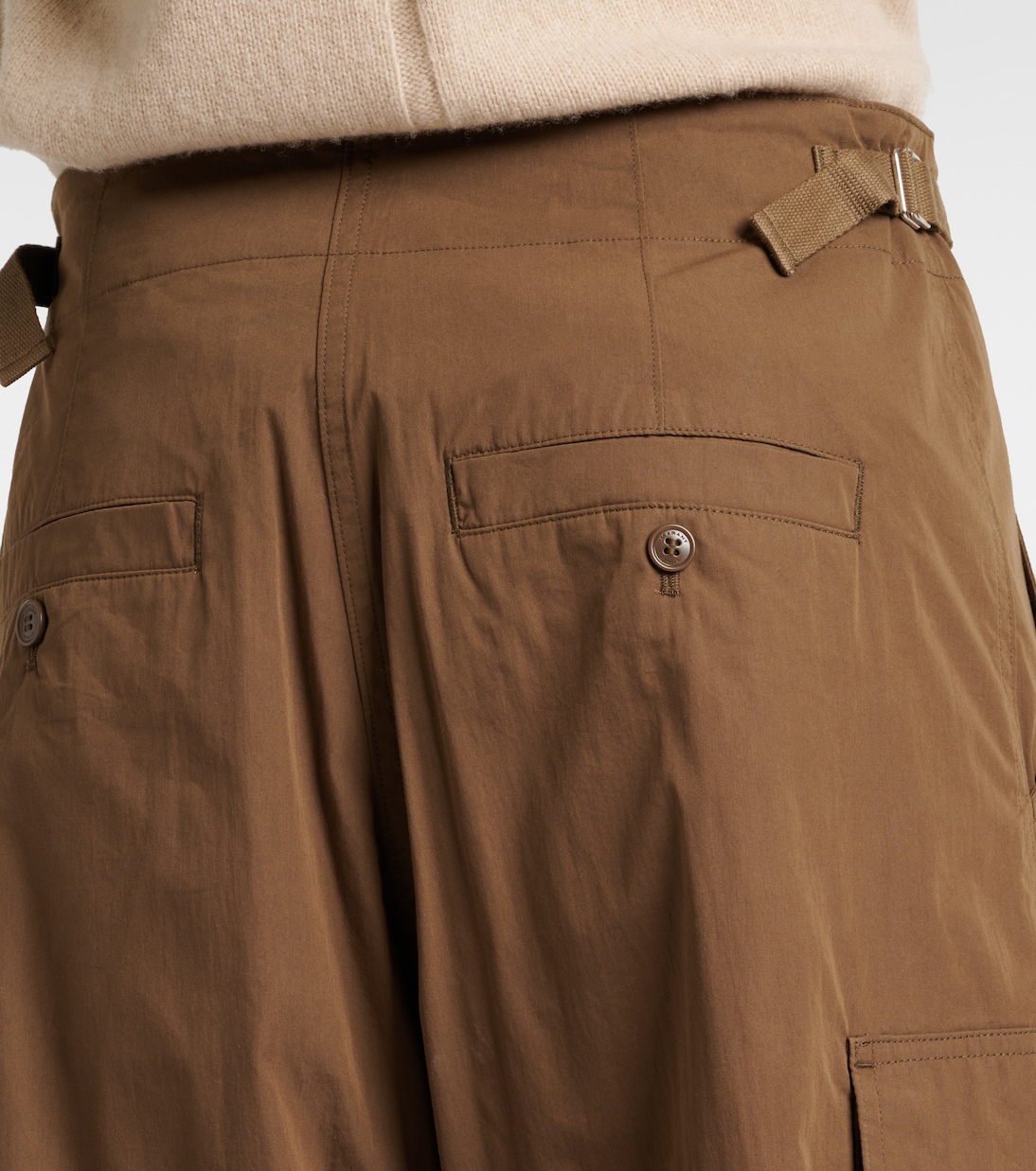 Pantaloni cargo Rebecca in misto cotone | Marant Etoile