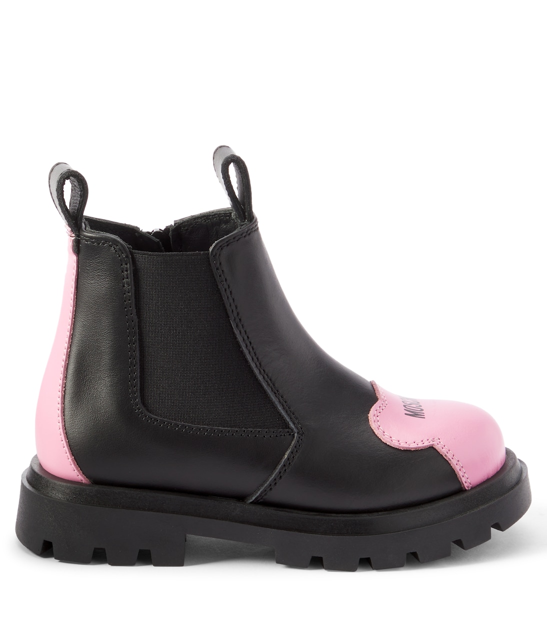 Stivaletti in pelle | Moschino Kids