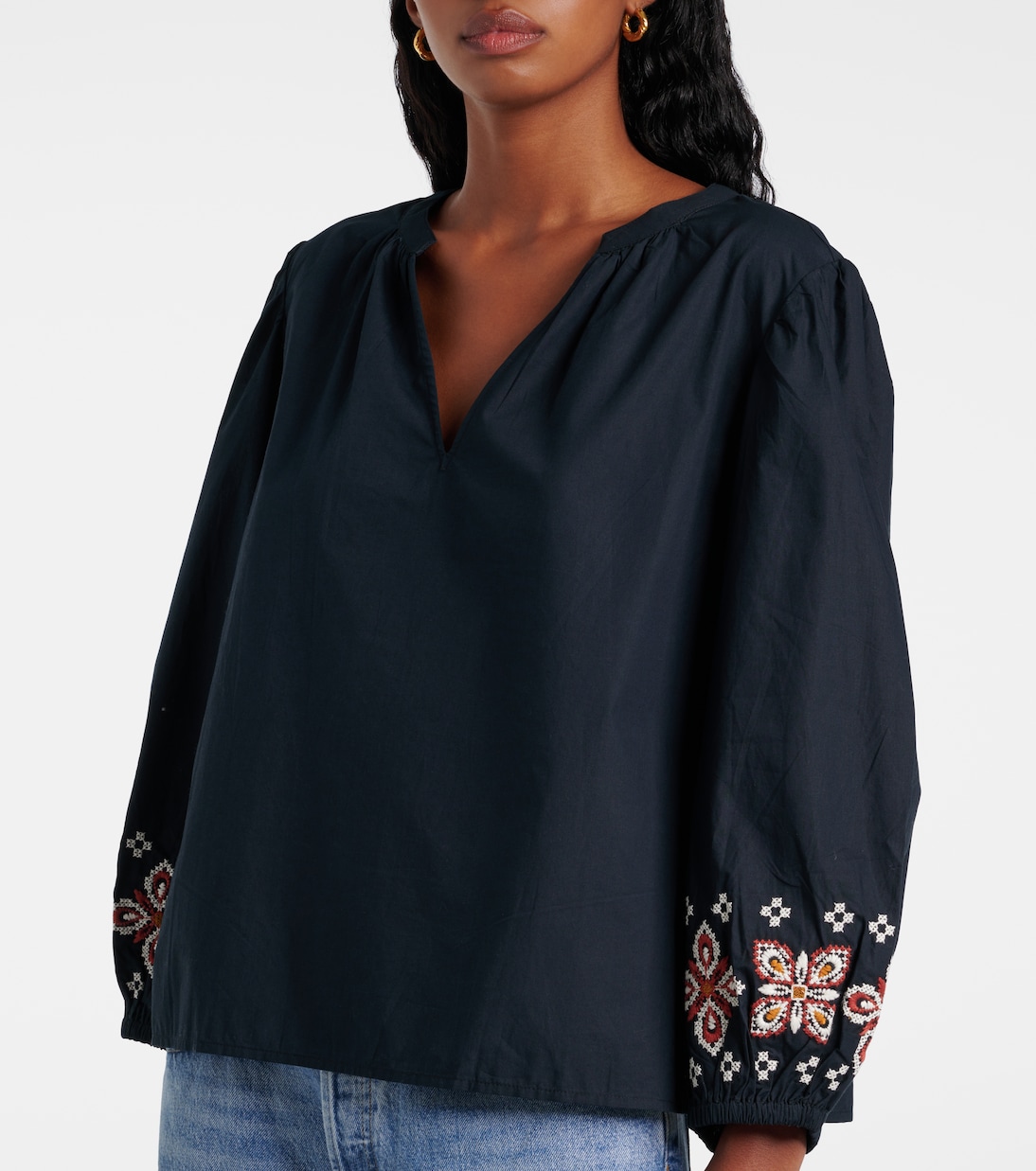 Blusa Paola in cotone | Velvet