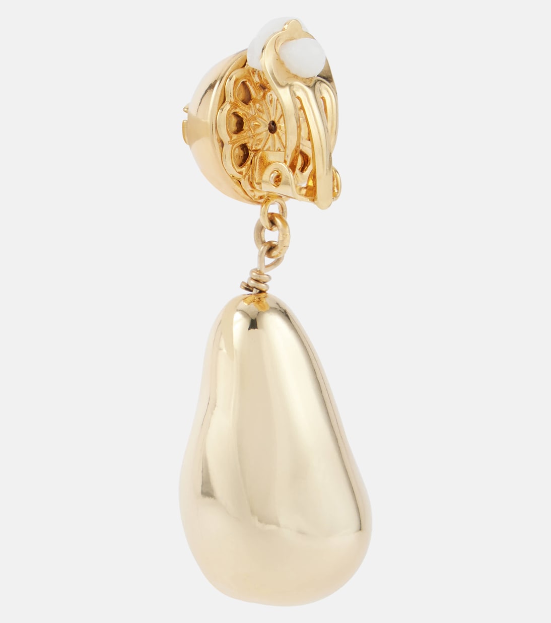 Orecchini pendenti D&G con dettaglio in ciottolo per uno stile giovane e trendy