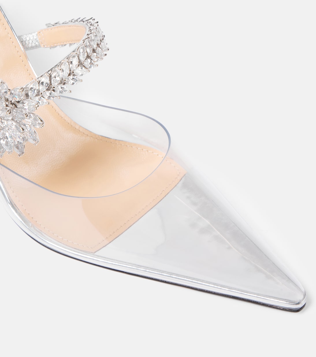 Verzierte Pumps Crystal Flower | Mach & Mach