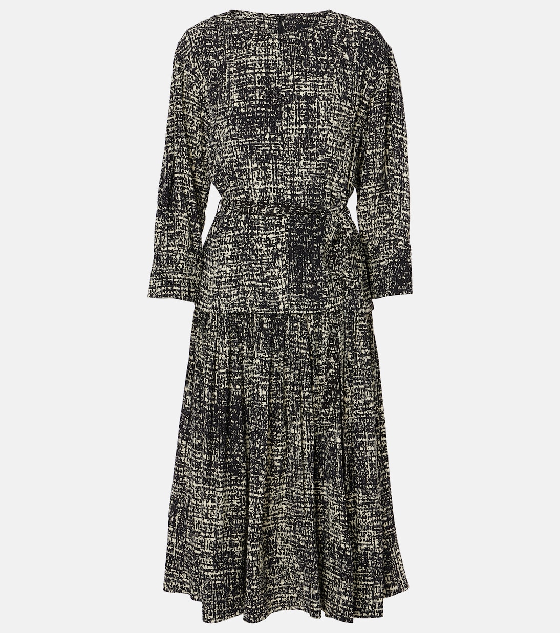 Robe midi Harlow imprimée en crêpe | Proenza Schouler