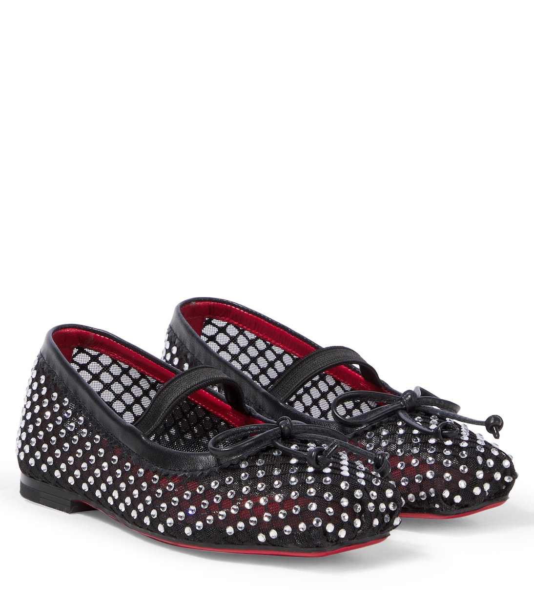 Baballet embellished ballet flats | Christian Louboutin Kids