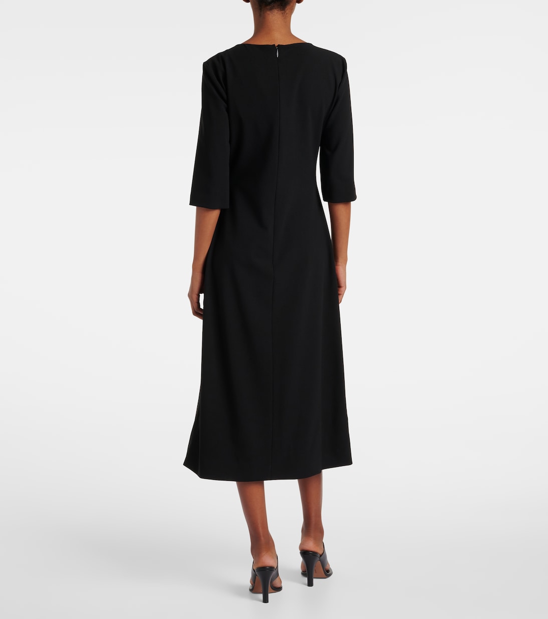 Midikleid Solene aus einem Wollgemisch | The Row