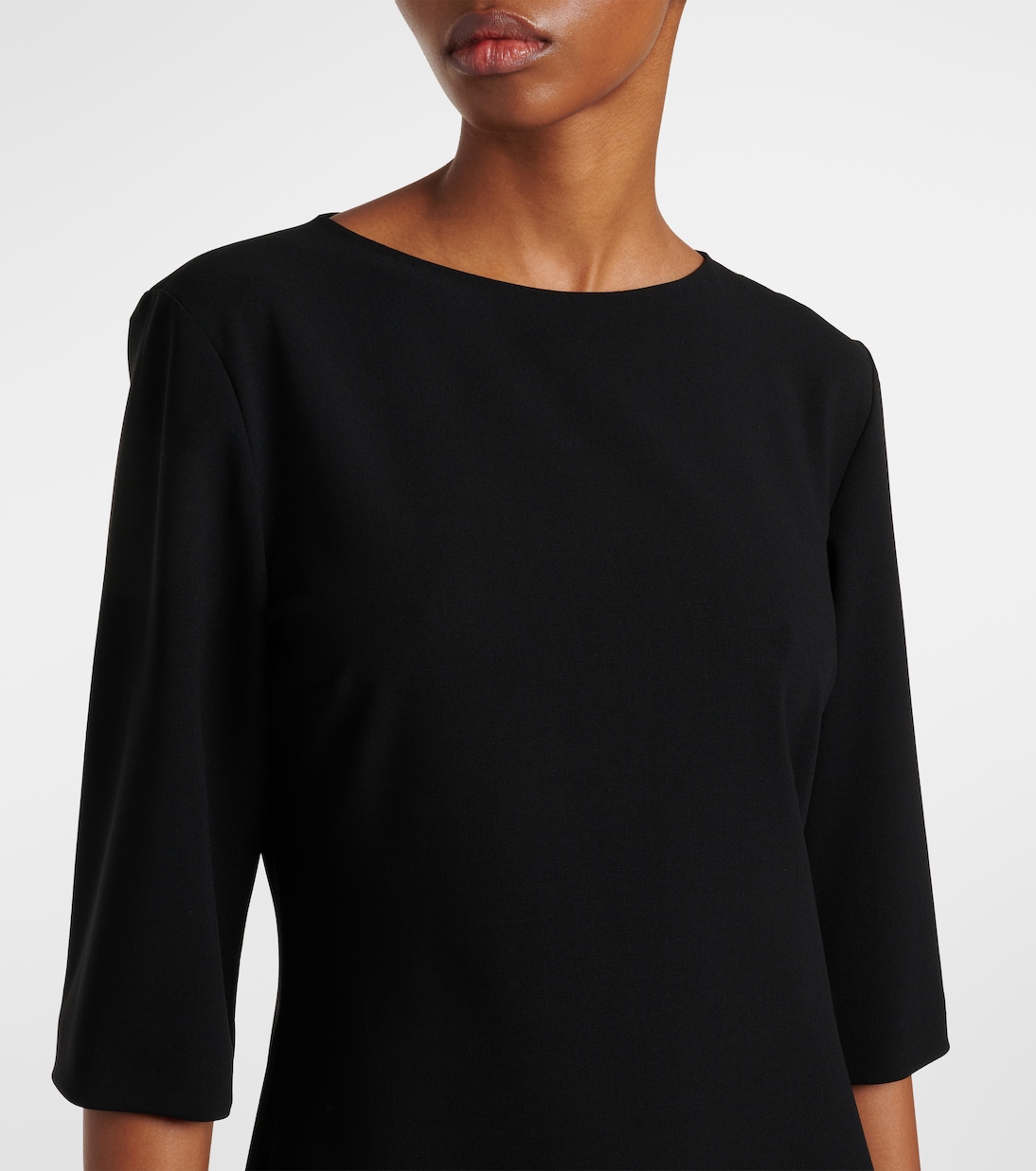 Midikleid Solene aus einem Wollgemisch | The Row