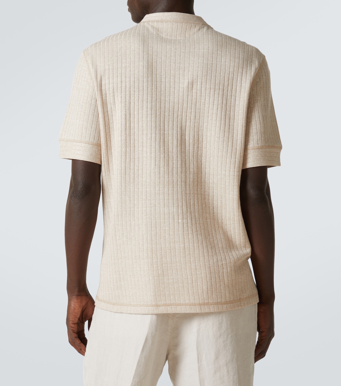 Camiseta de lino y algodón | Brunello Cucinelli