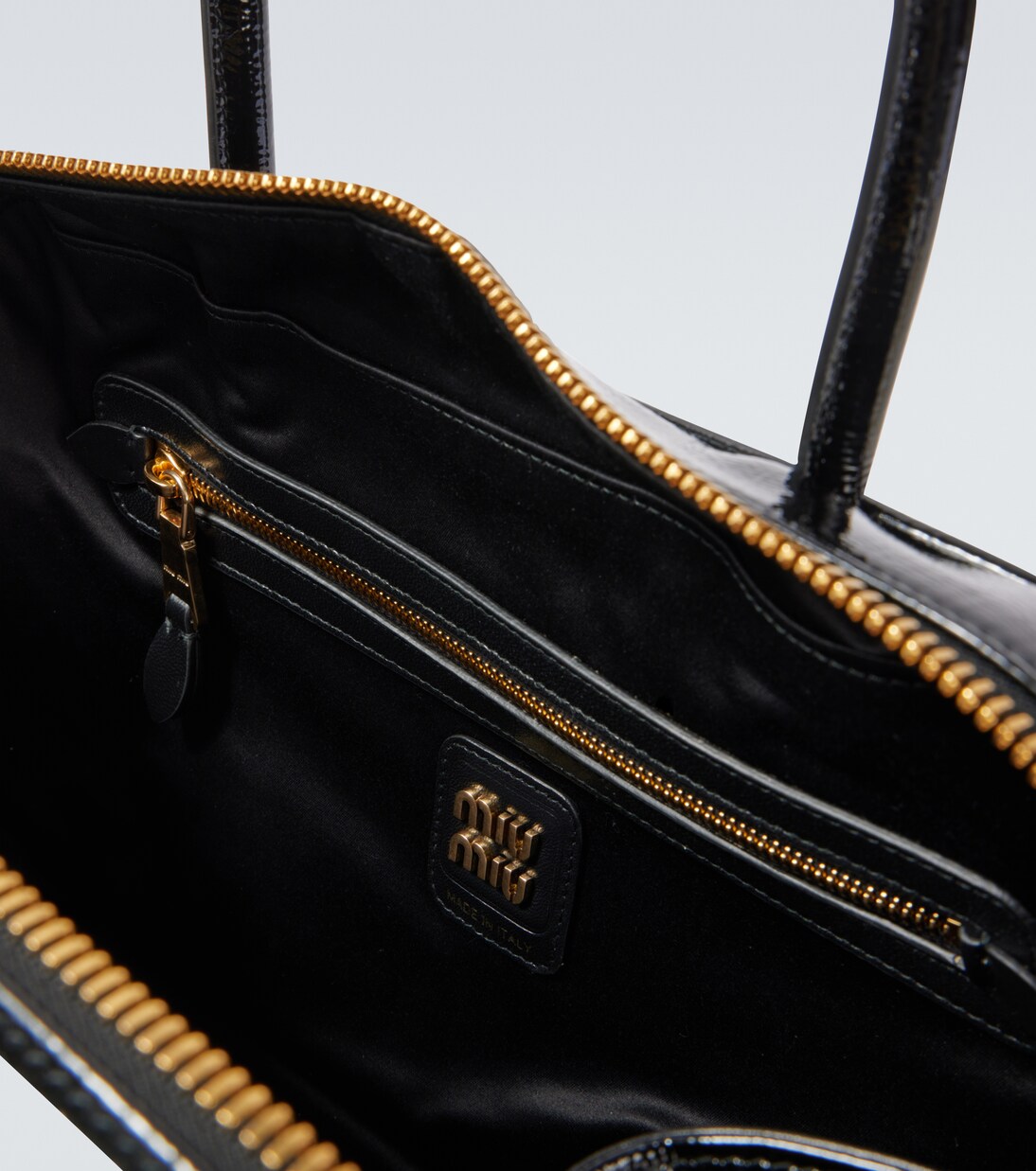 Tote Beau aus Lackleder | Miu Miu