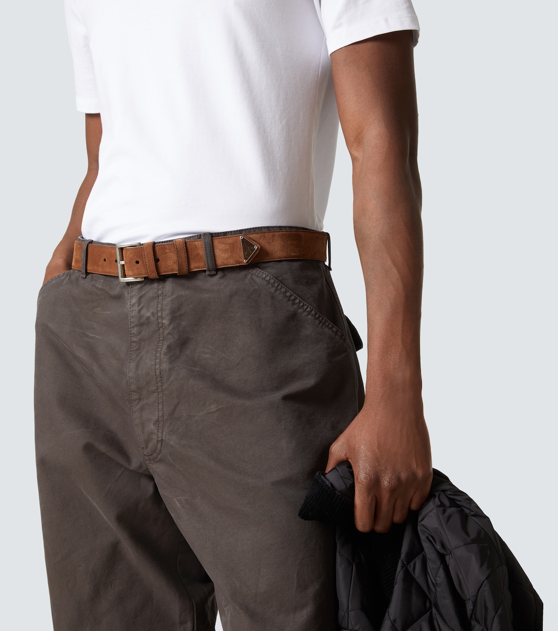Ceinture en daim | Prada