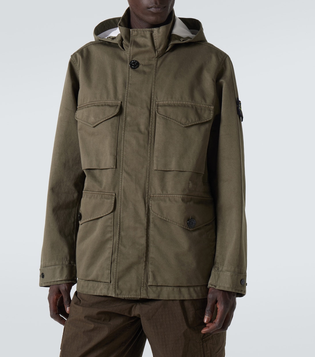 Jacke Compass aus Baumwolle | Stone Island