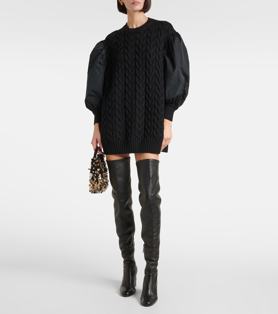 Abito corto Ancella in maglia di lana | Max Mara
