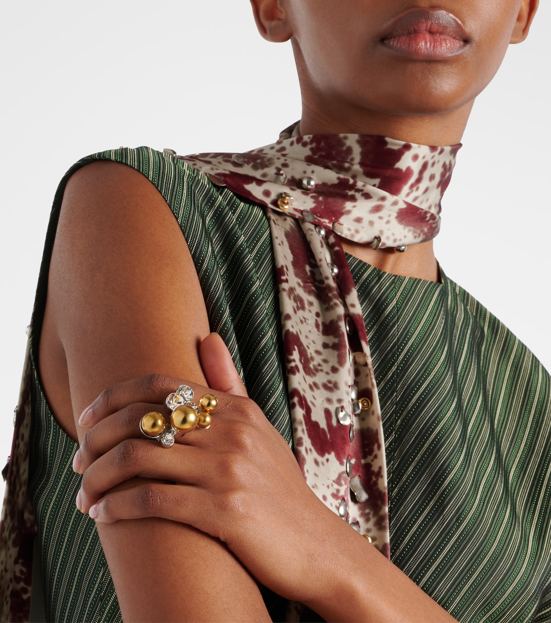 Anello con cristalli | Dries Van Noten