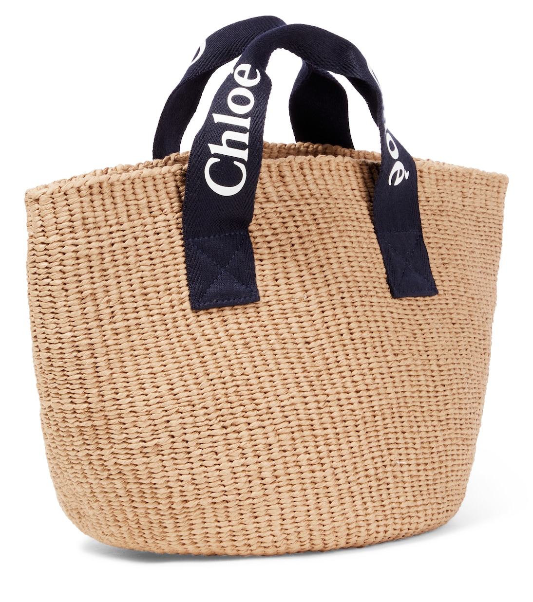 Logo paper basket bag  | Chloé Kids