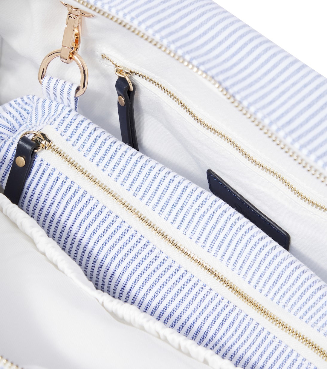 Logo striped diaper bag | Chloé Kids
