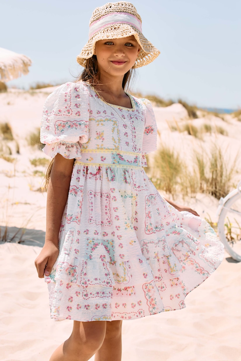Kleid Botanical Liberty aus Baumwolle | Patachou
