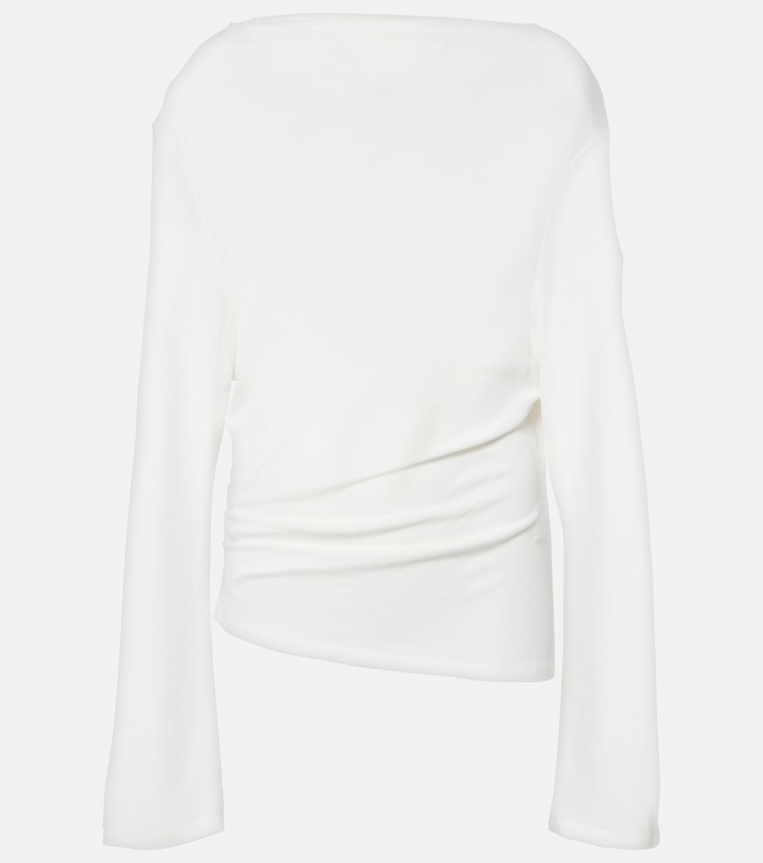 Croisière draped open-back crêpe jersey top | Jacquemus