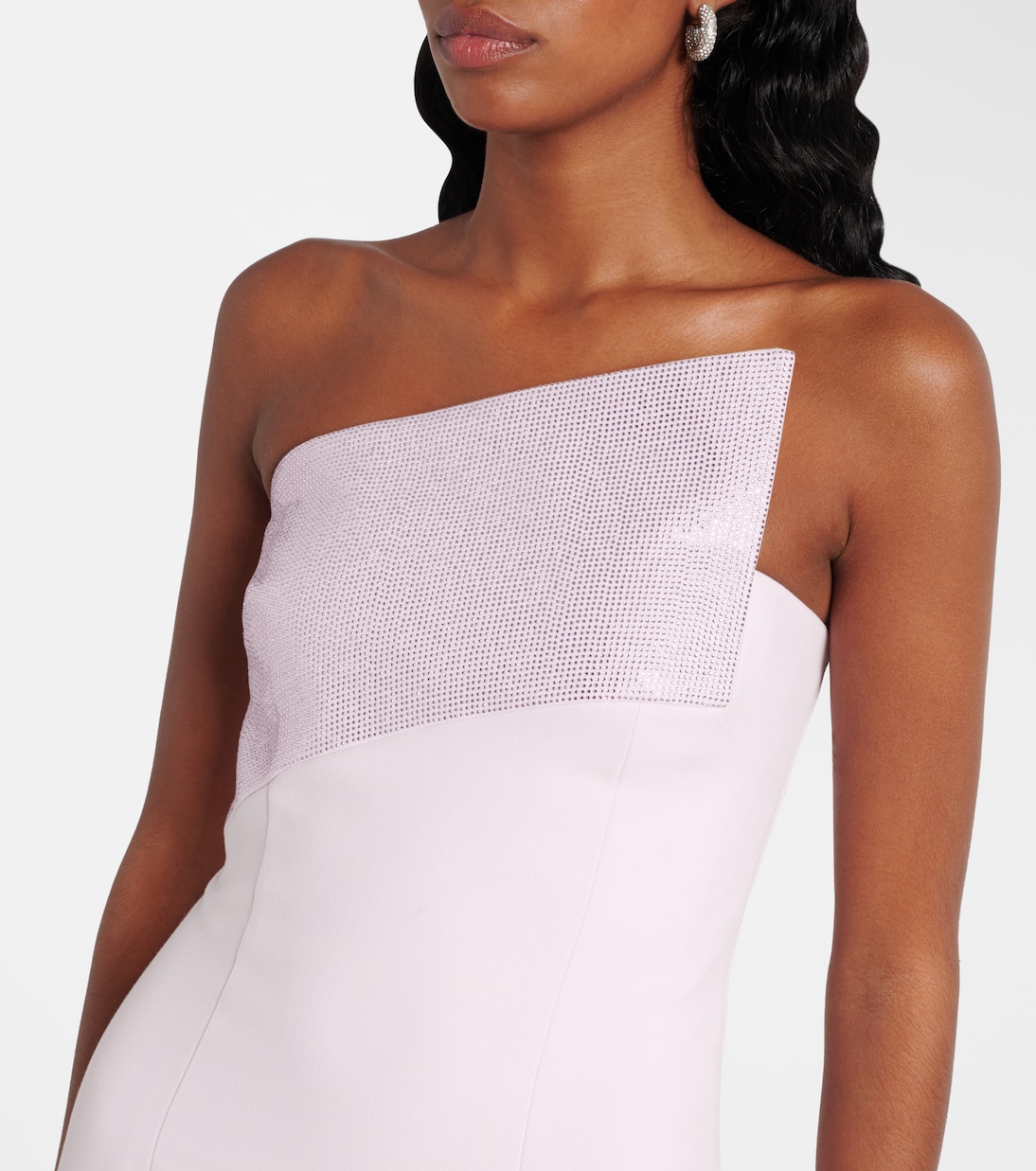 Ruffled strapless gown | Roland Mouret