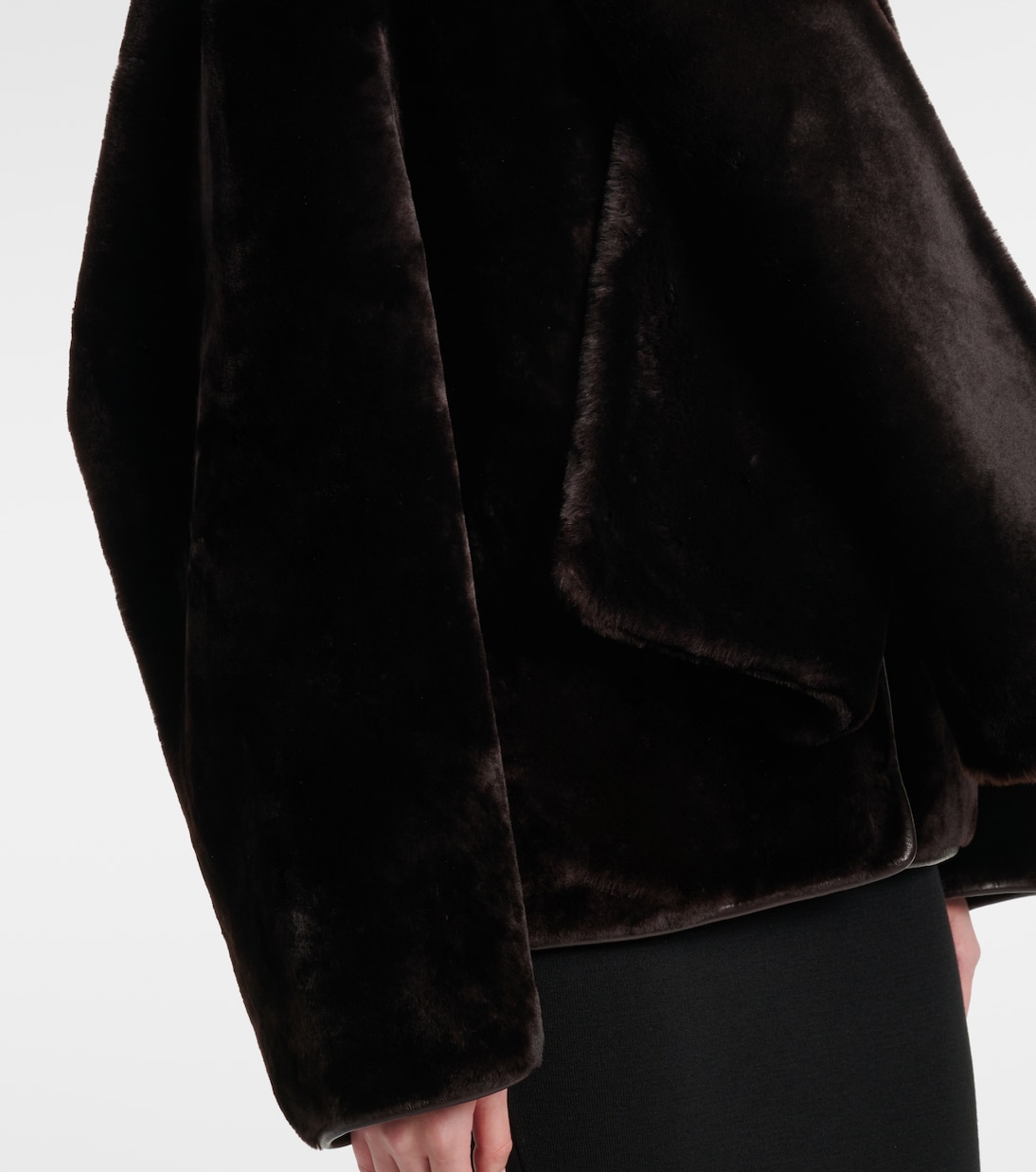 Giacca Lyra in shearling | Nour Hammour