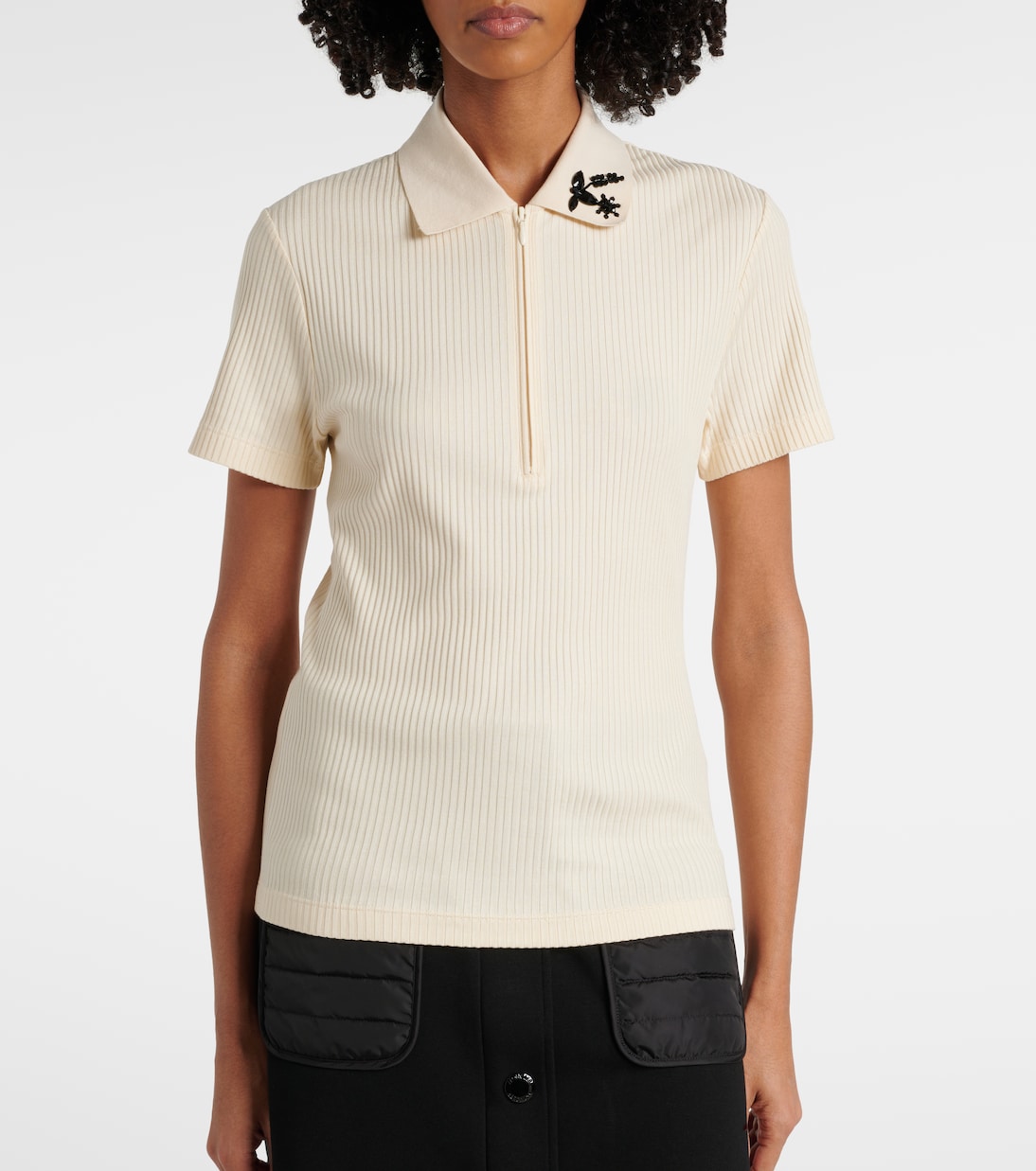 Polo de mezcla de algodón | Moncler
