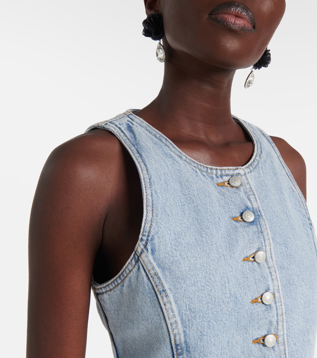 Veste sans manches en jean | Magda Butrym