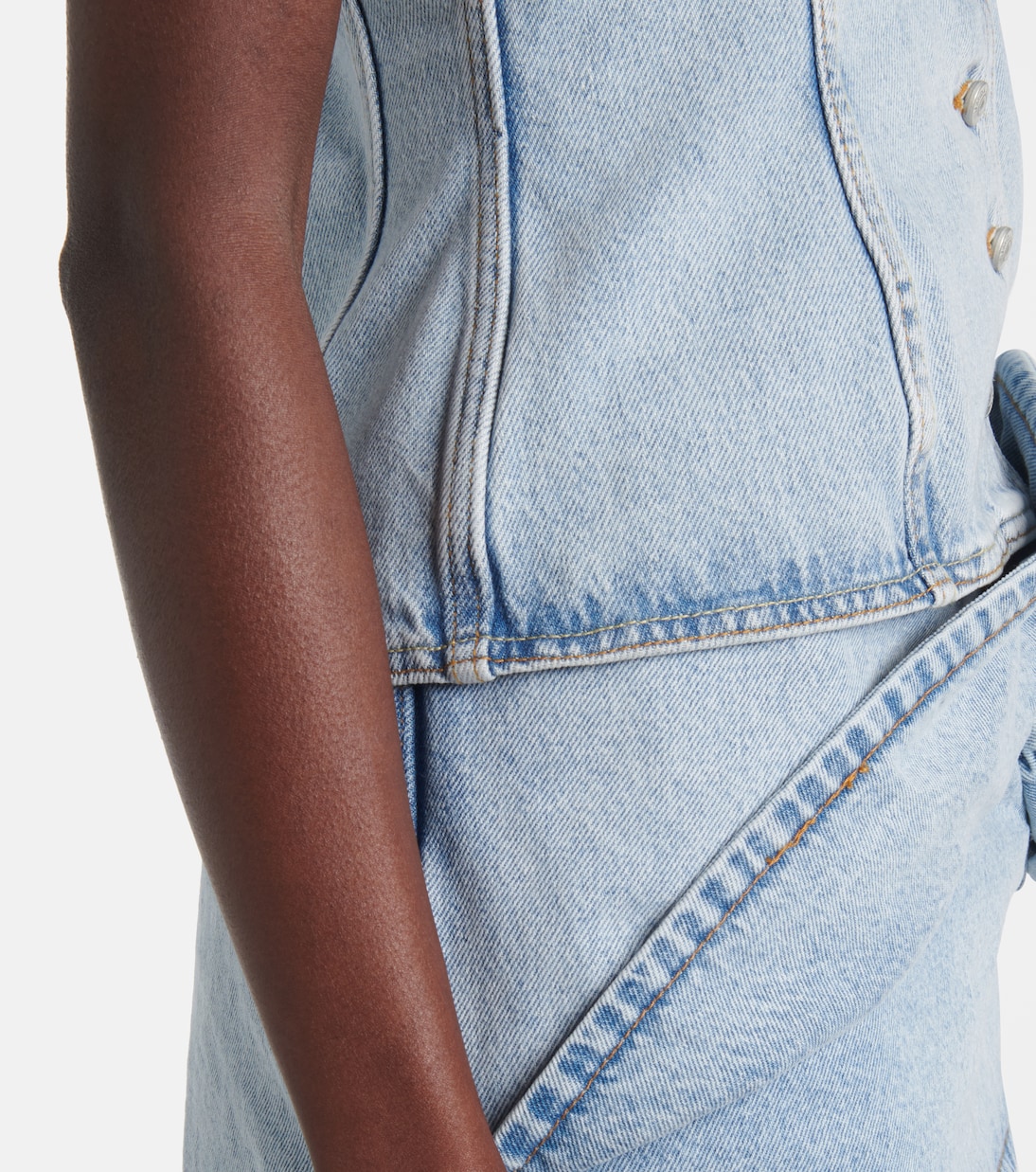 Veste sans manches en jean | Magda Butrym