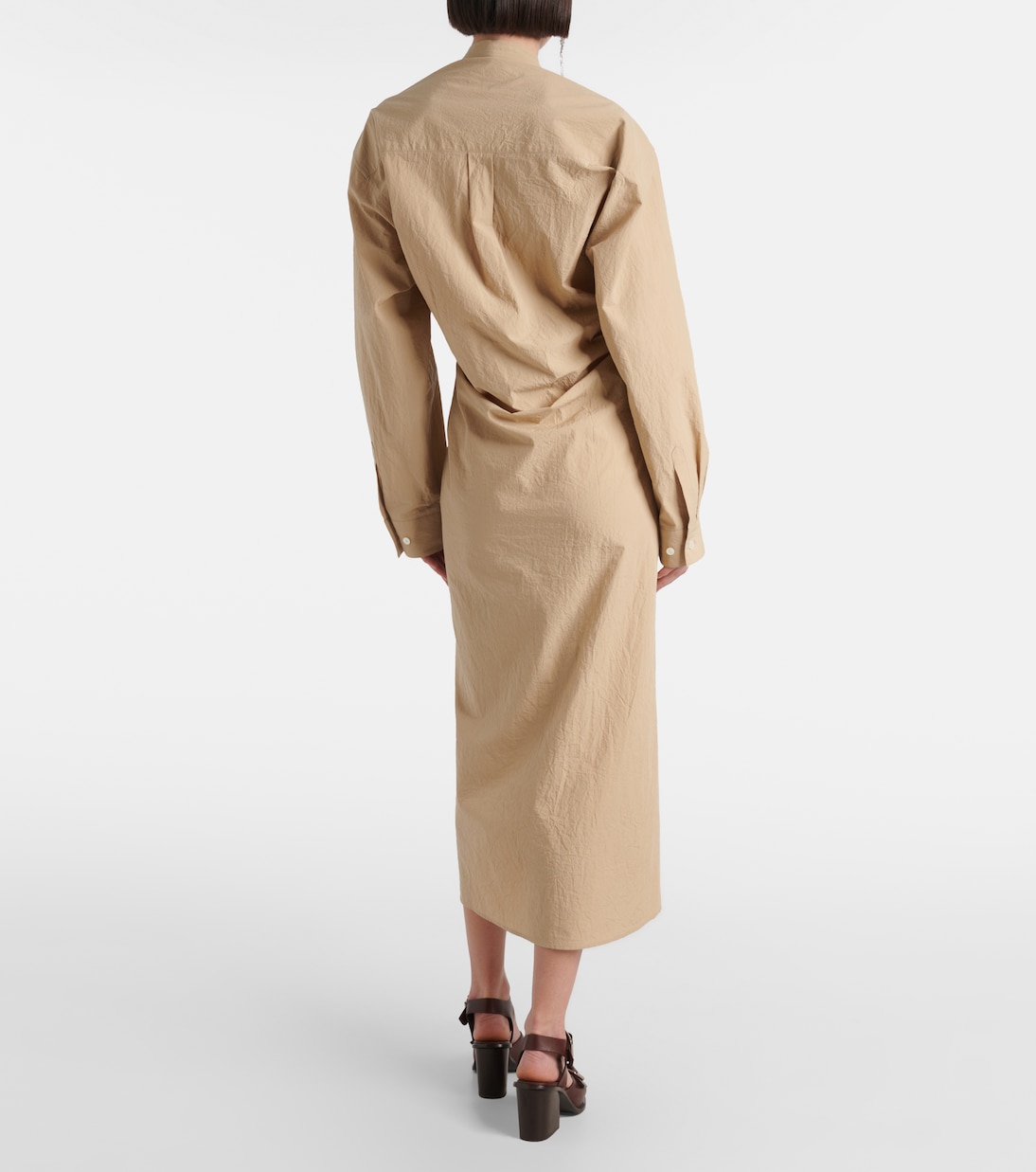 Robe chemise en coton | Lemaire