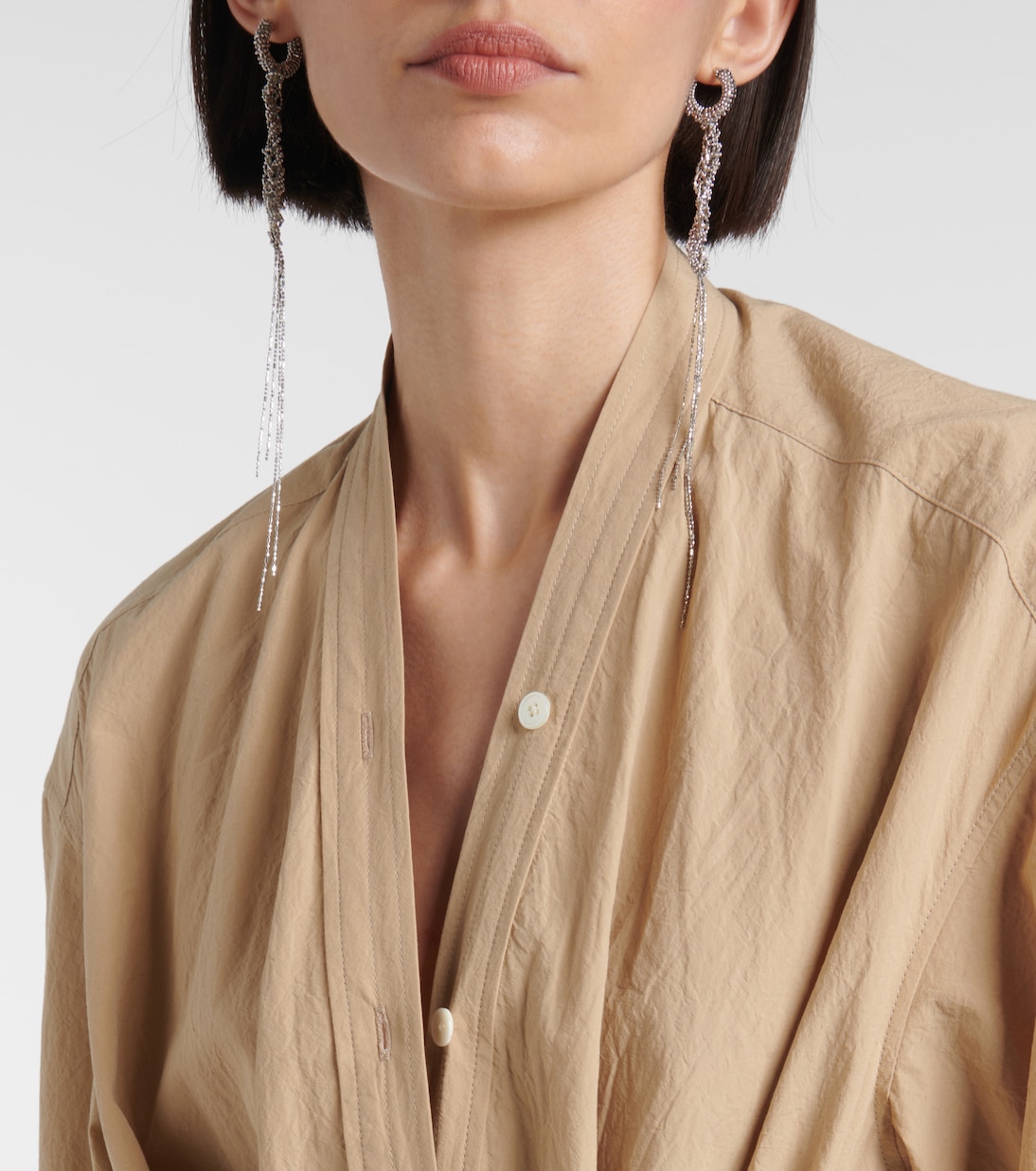 Robe chemise en coton | Lemaire