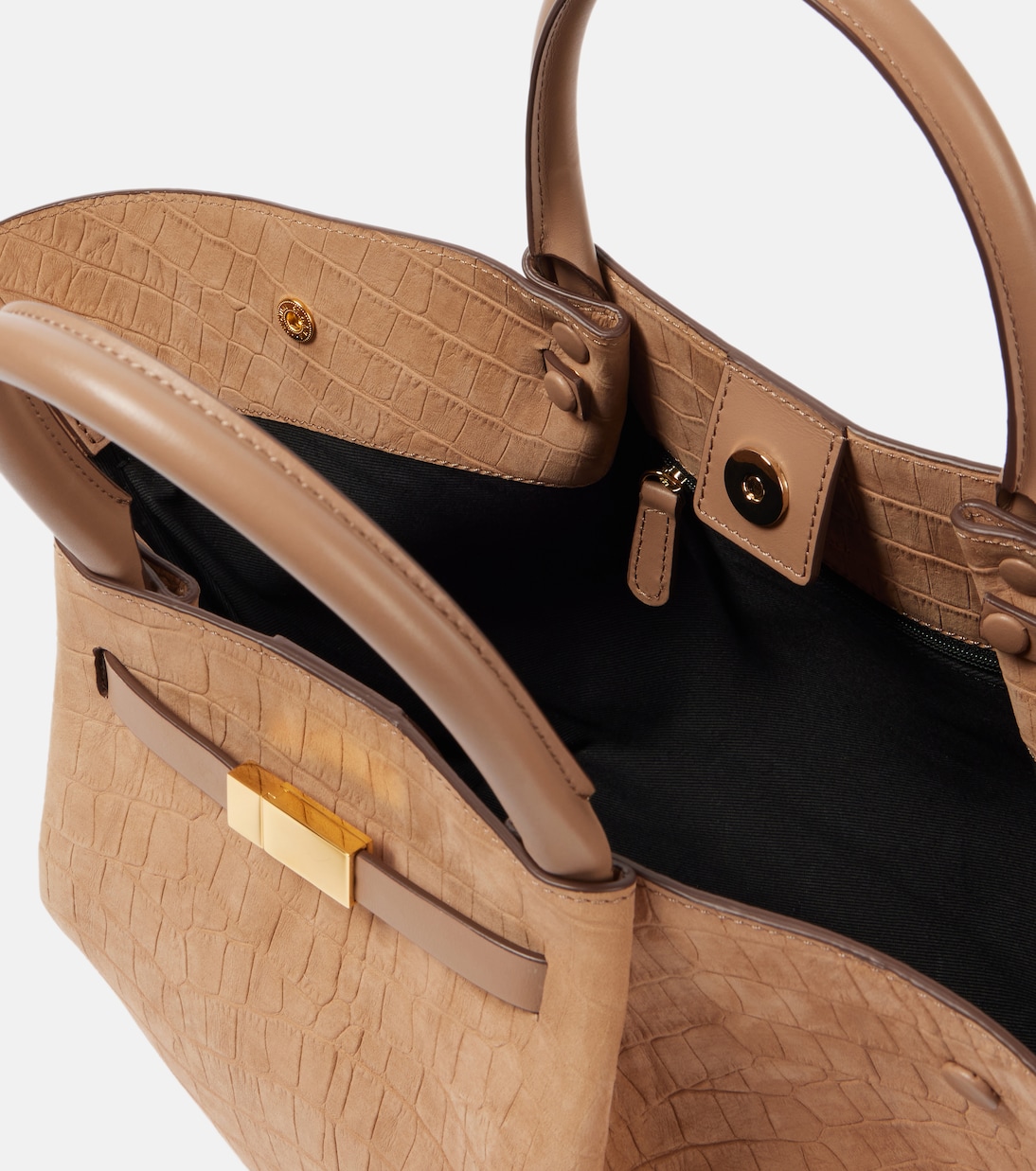 Sac New York Midi en cuir embossé | DeMellier
