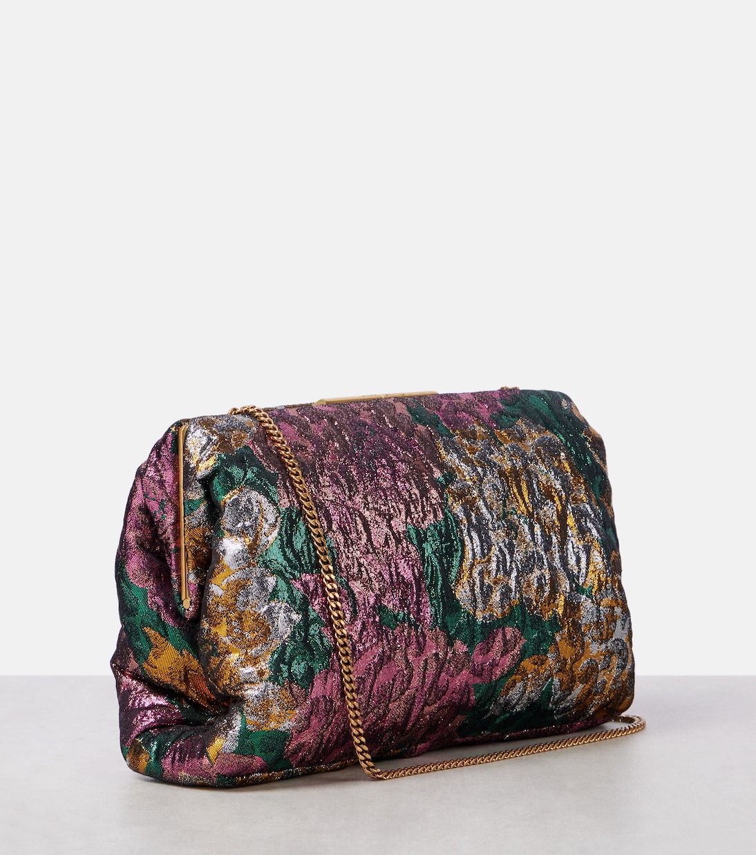 Clutch Small in raso | Saint Laurent