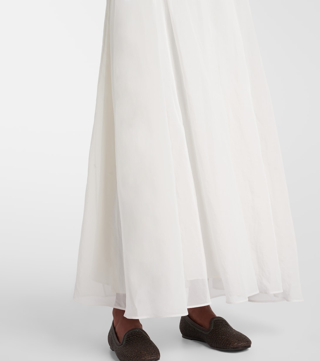 Monili cotton maxi dress | Brunello Cucinelli