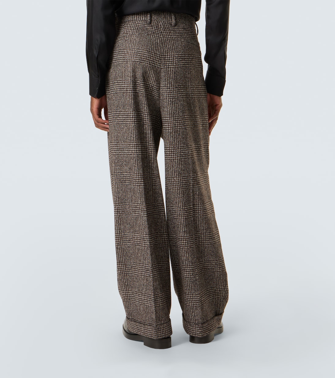 Houndstooth wide-leg pants | Dolce&Gabbana