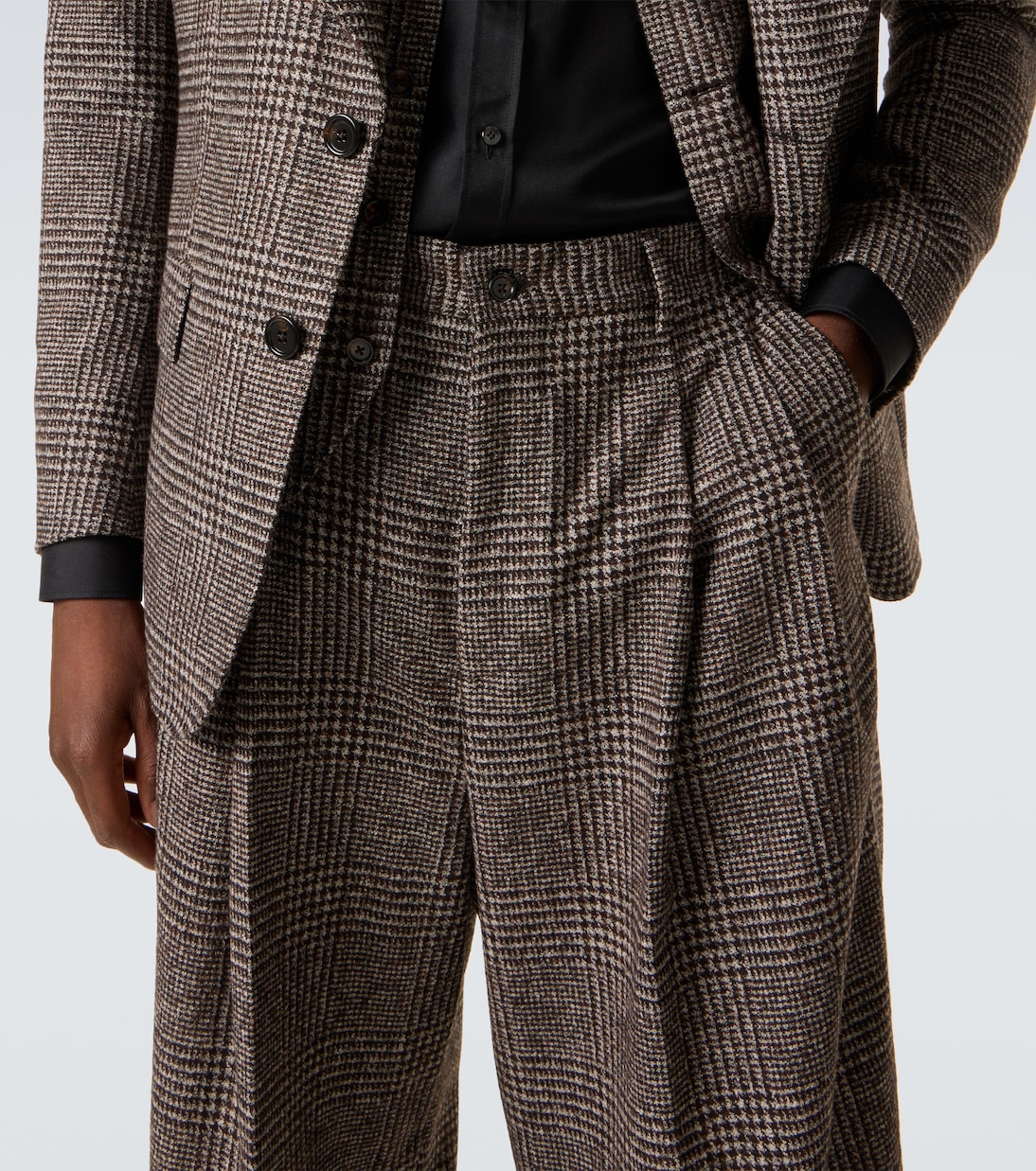 Houndstooth wide-leg pants | Dolce&Gabbana