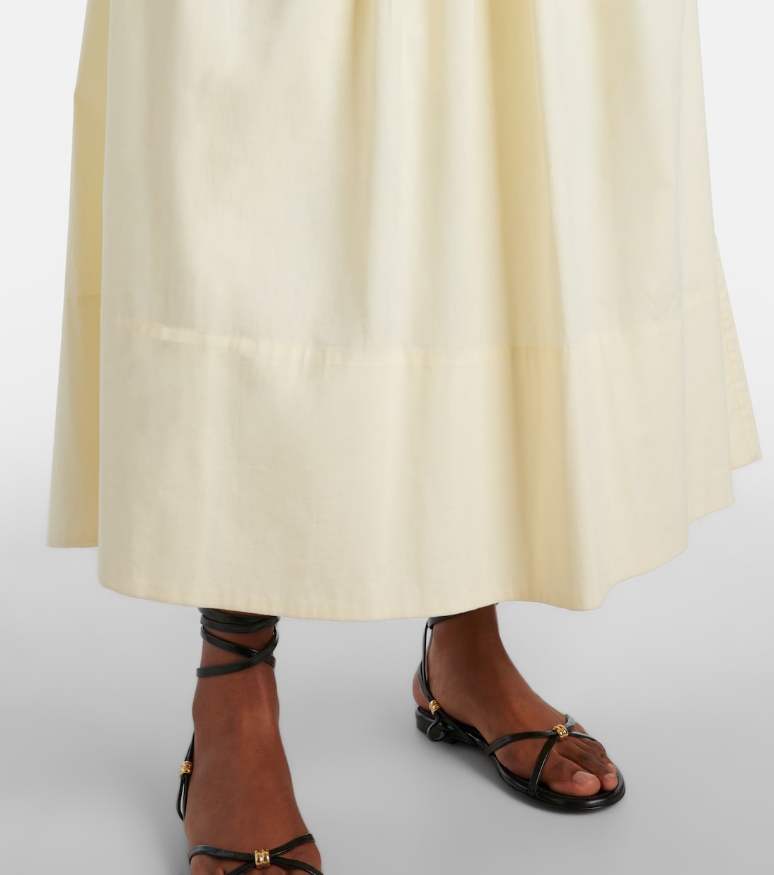 Midikleid Claudine aus Popeline | Proenza Schouler