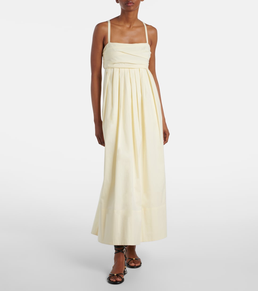 Midikleid Claudine aus Popeline | Proenza Schouler