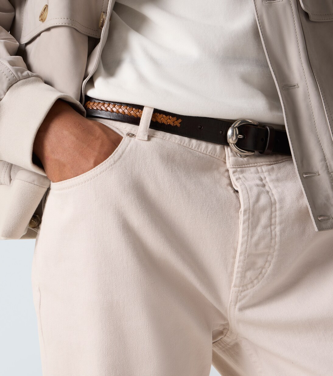 Leather belt | Brunello Cucinelli