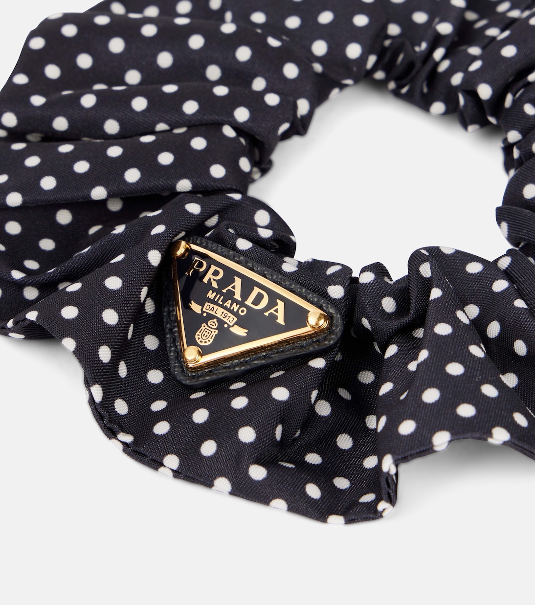 Polka-dot scrunchie | Prada