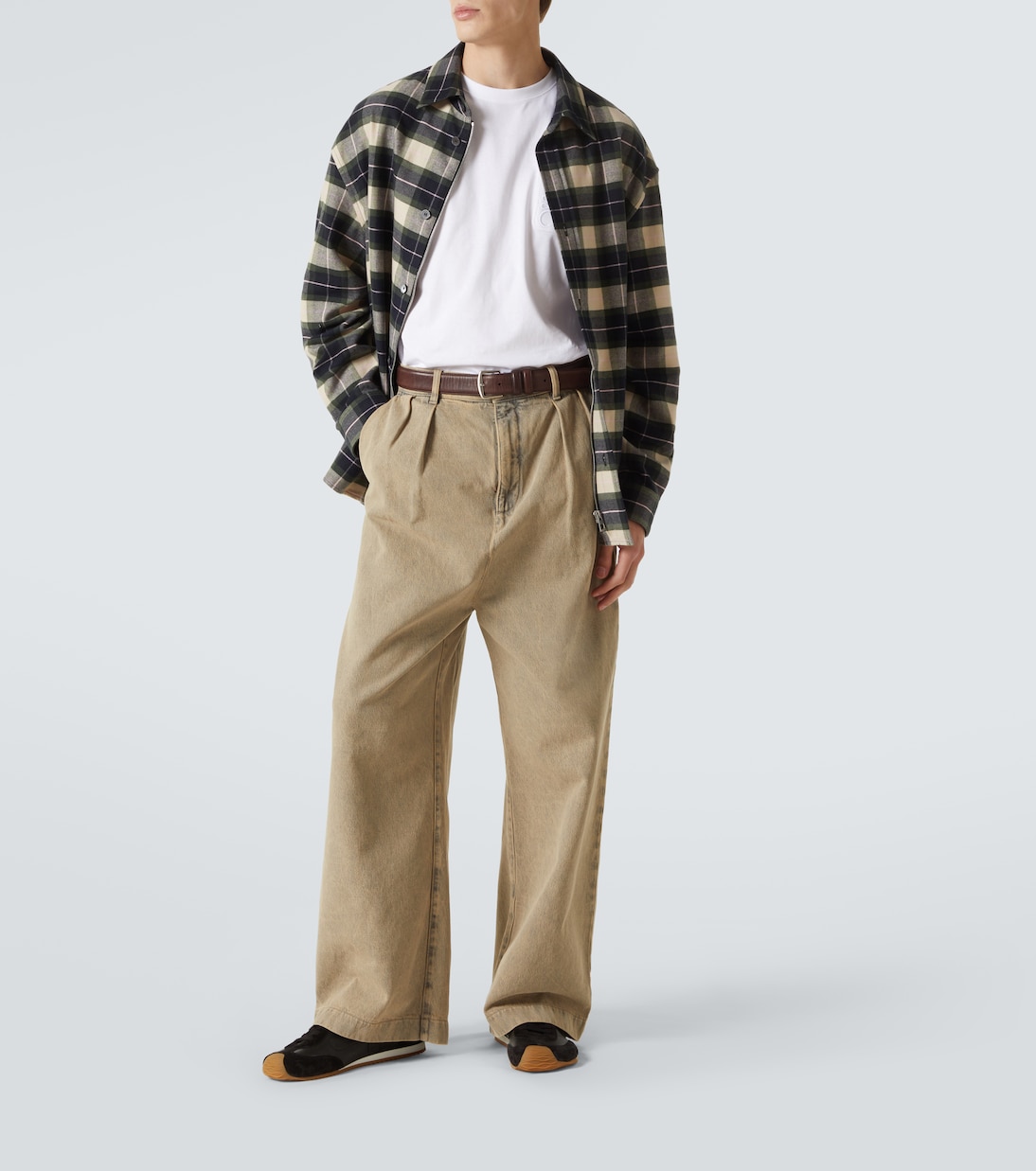 Camiseta Anagram en jersey de algodón | Loewe