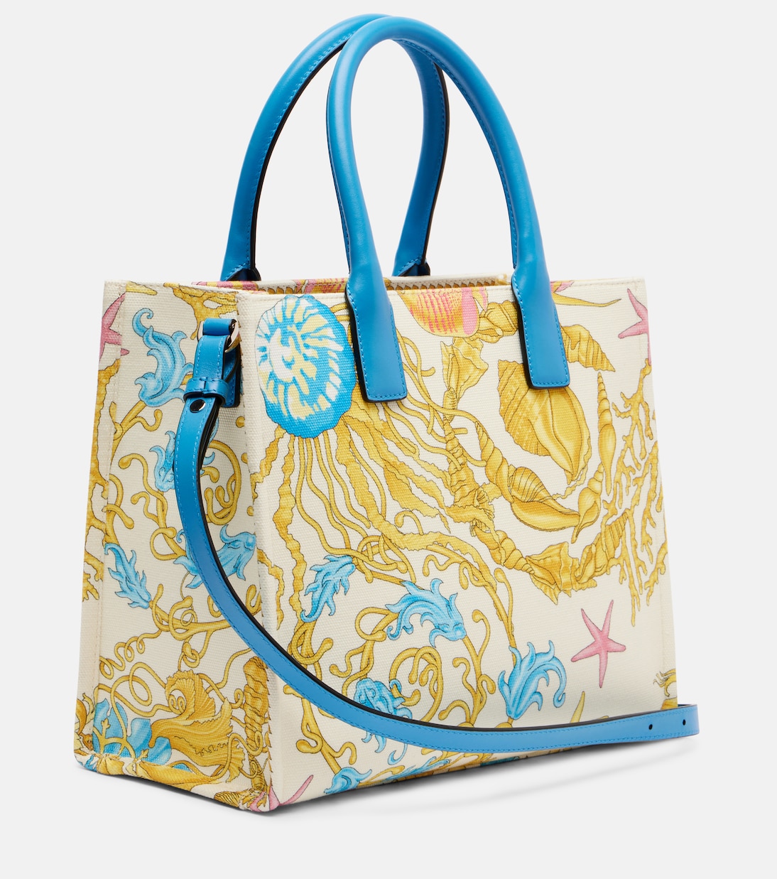Cabas La Medusa Small imprimé en toile | Versace