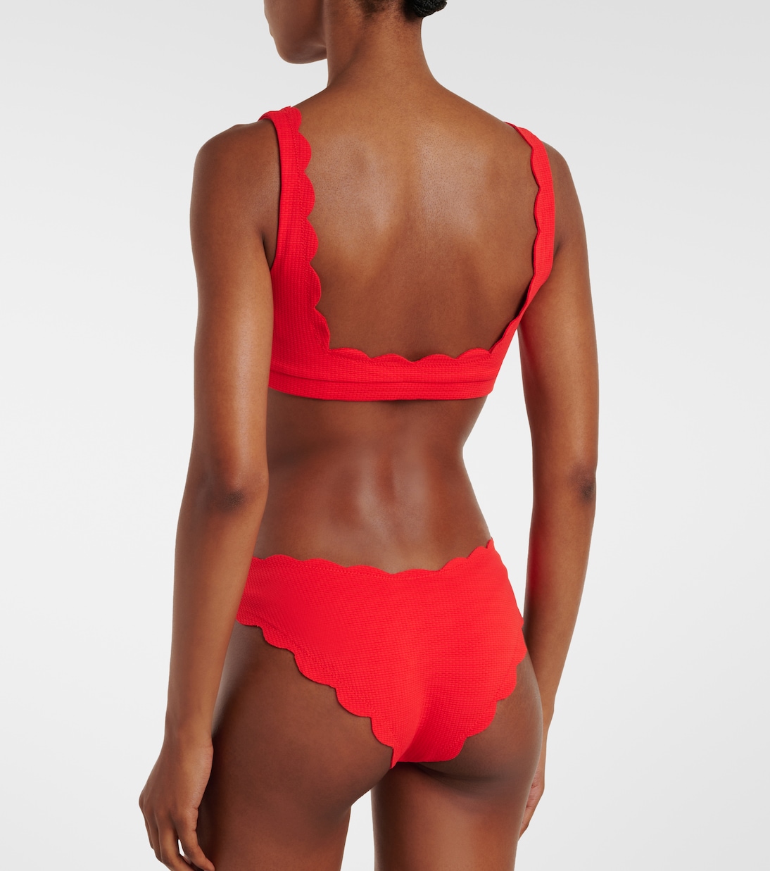 High Antibes scalloped bikini bottoms | Marysia