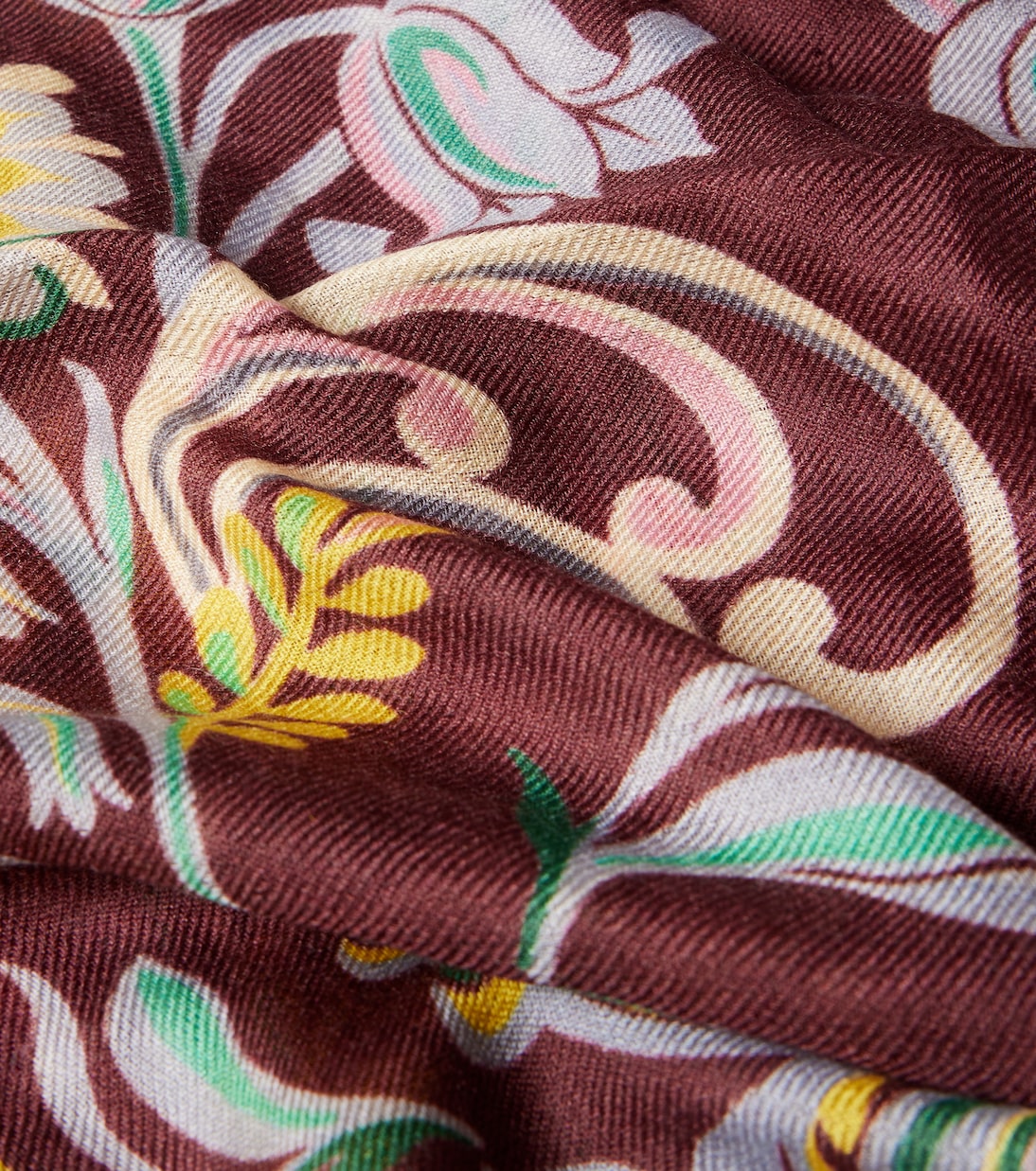 Écharpe imprimée en laine, cachemire et soie | Etro