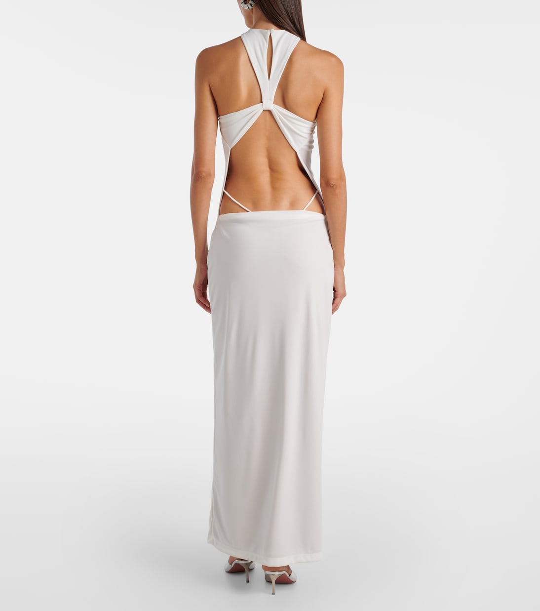 Open-back maxi dress | Adriana Degreas